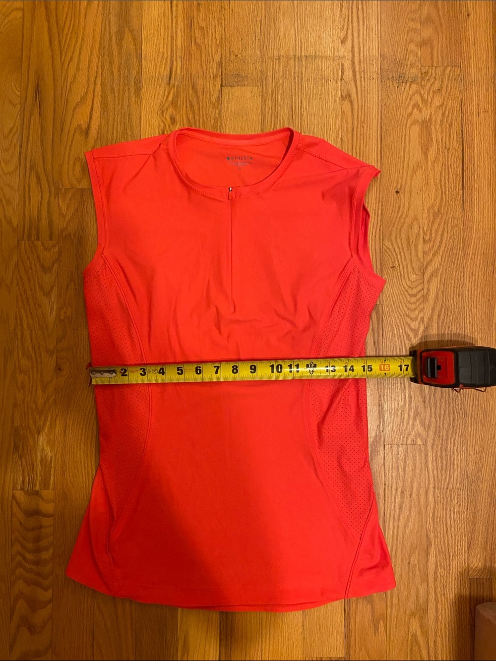 Athleta Orange/Red Rashguard Size Small - Picture 10 of 10